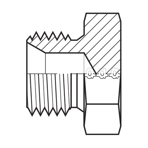 Adaptall Hose Adapter, 16 mm, Metric 9030M-16X1.5