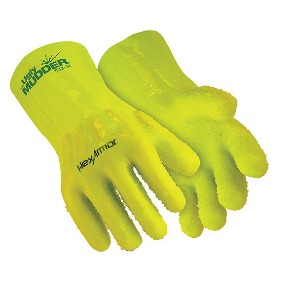 Hexarmor 13" Chemical Resistant Gloves, PVC/Nitrile, L, 1 PR 7212-L (9)