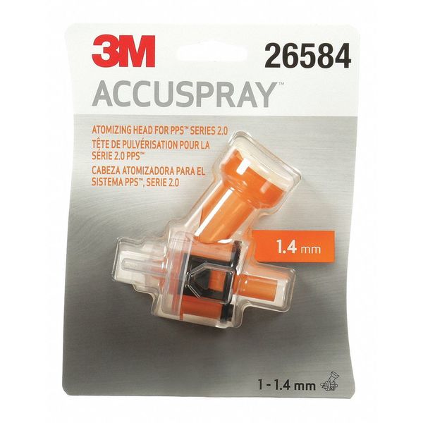 3M Atomizing Head Refill, 1.4mm, Orange 26584