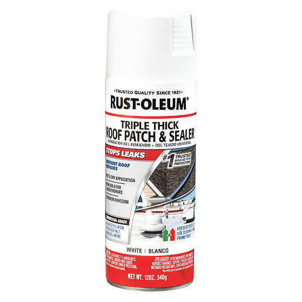 Rust-Oleum Roofing Patch and Sealer, 12 oz 345814