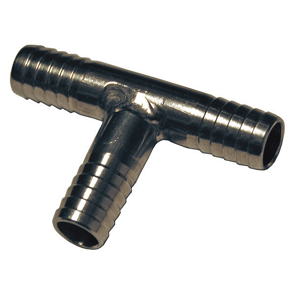 Dixon Barbed Hose Fitting, Hose ID 1/2", N/A 1790808SS