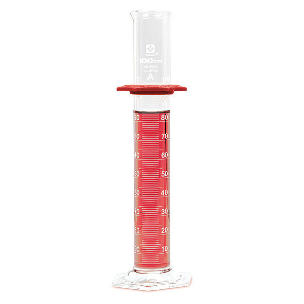 Sibata Graduated Cylinder, 10 mL, 8 mm Dia, PK4 2351A-10