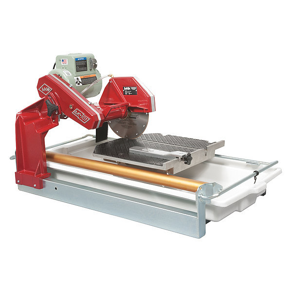 Mk Diamond Products Tile Saw, 10" dia. Blade, 1.5 HP, 120VAC 169612