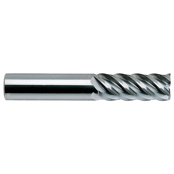 Yg-1 Tool Co Square End Mill, Single End, 1/4", Carbide 86573