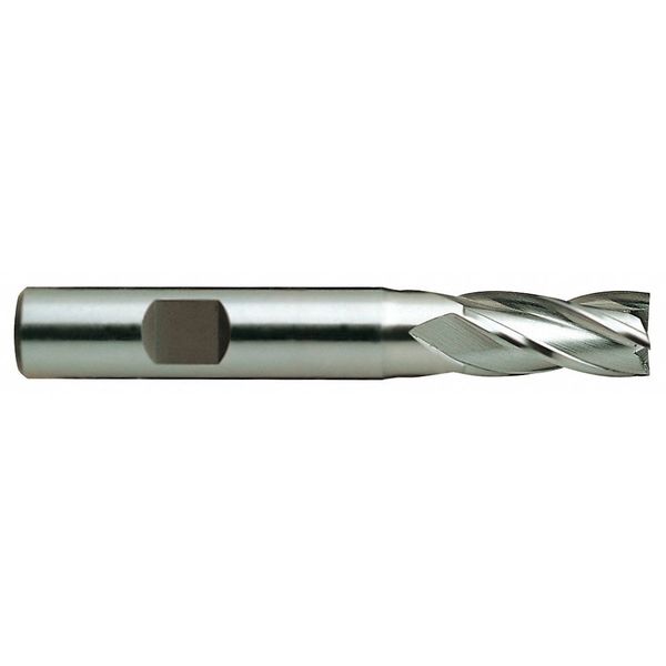 Yg-1 Tool Co Square End Mill, Single End, 1/4", Cobalt 07297CN