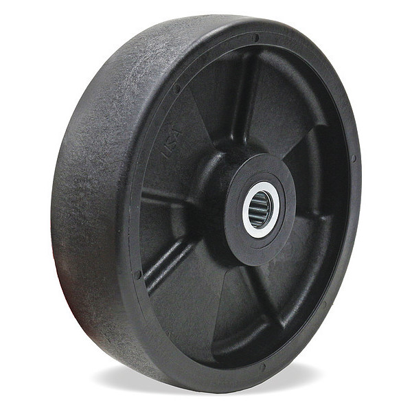 Zoro Select Caster Wheel, 8" dia., Sleeve Bearing W-820-HNY-3/4