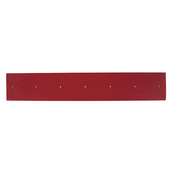 Tennant Side Squeegee Blade, 25 1/8 in L, Red 1054670