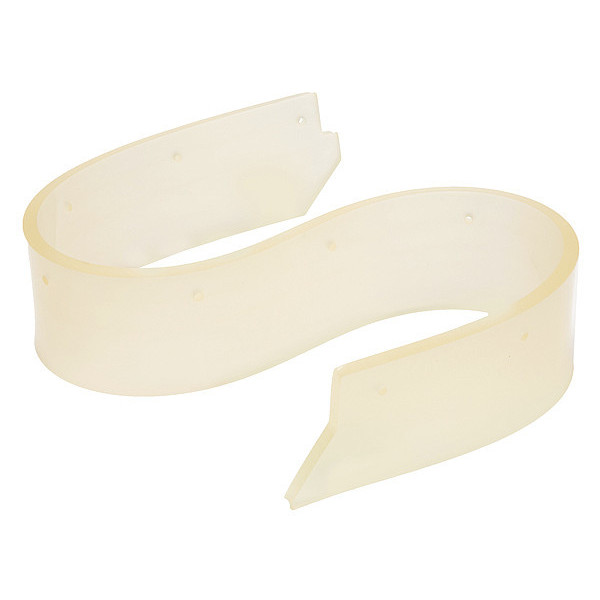Tennant R/L Squeegee Blade, 38 1/4 in L, Ivory 1031823