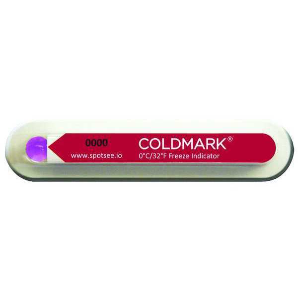 Coldmark Temperature Indicator Label, Freeze, PK100 CM 0/32
