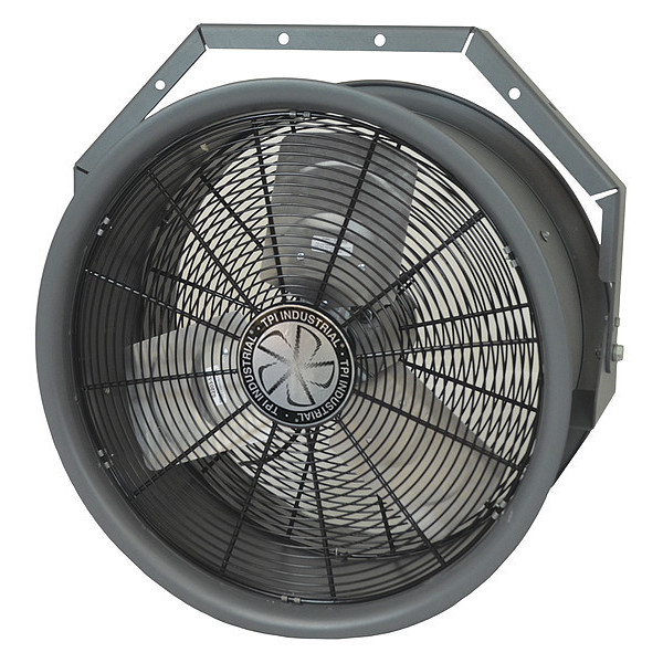 Fostoria High-Velocity Industrial Fan, 1 Phase, 277V AC HV-24-277