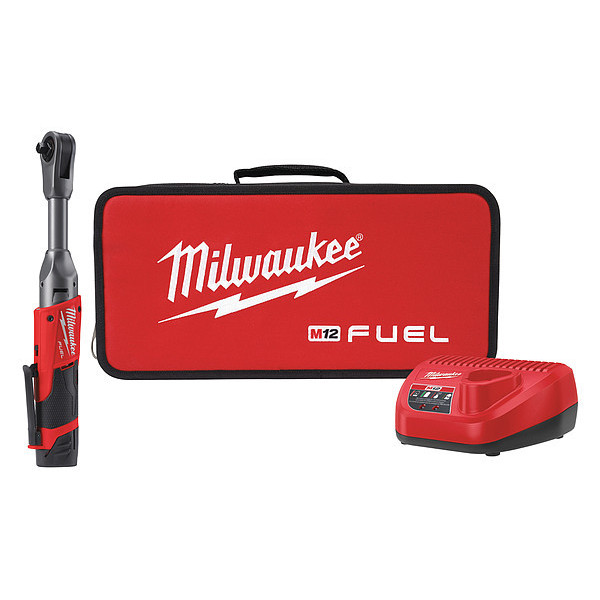 Milwaukee Tool M12 FUEL 3/8" Extended Reach Ratchet Kit 2560-21