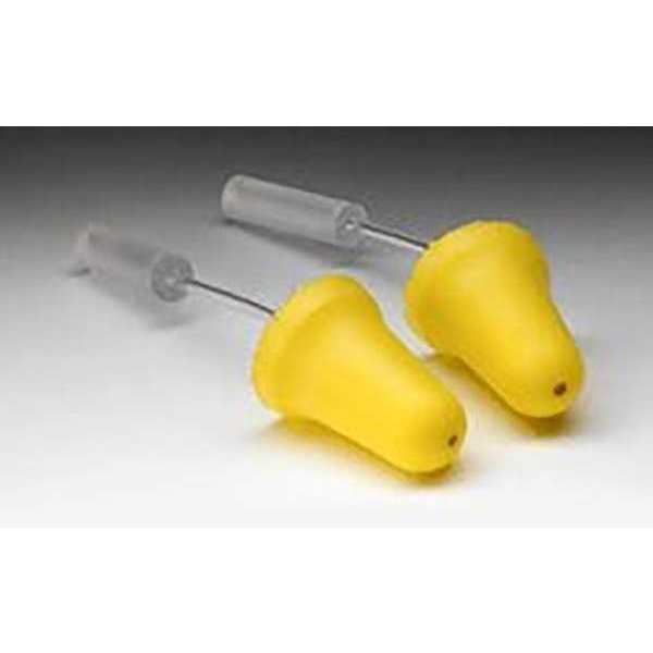 3M E-A-R E-A-Rsoft(TM) Disposable Foam Probed Test Ear Plugs, Bell Shape, N/A, Yellow, 50 PK 393-2005-50