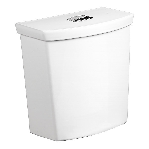 American Standard Toilet Tank, White, Overall 8-1/2" D 4133A518.020