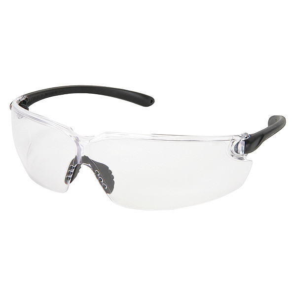 Mcr Safety Safety Glasses, Clear Anti-Fog ; Anti-Scratch 55KY19