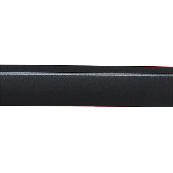 Acrovyn Handrail, Black, 240" L Overall HRB20108N