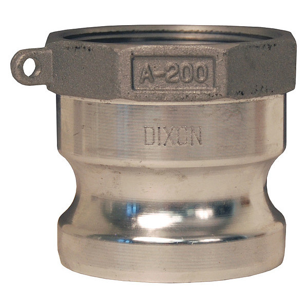 Dixon Cam and Groove Adapter, 1-1/4", Aluminum G125-A-AL