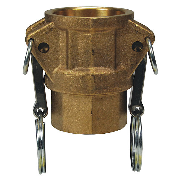 Dixon Cam and Groove Coupling, 3/4", Brass G75-D-BR