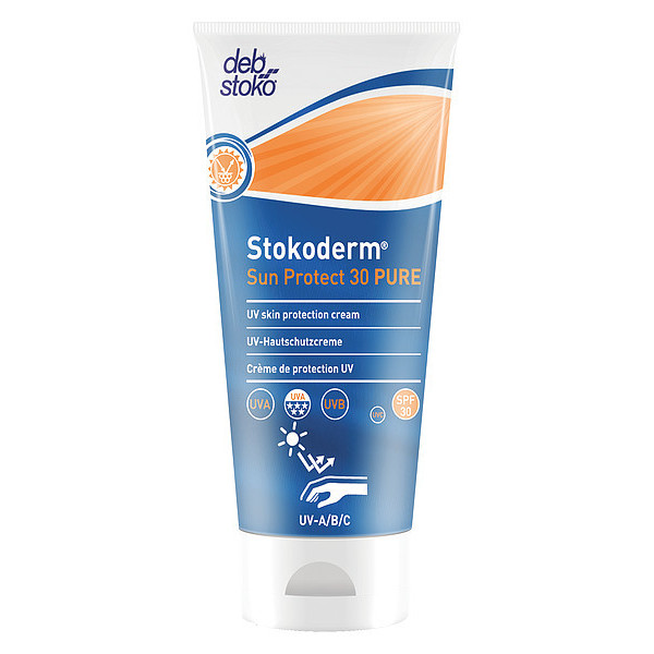 Deb Sunscreen Cream, Tube, 30 ml., PK100 SUN30ML