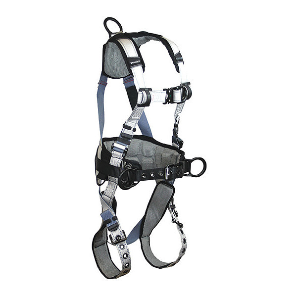 Falltech Full Body Harness, XL, Polyester 7088BFDXL