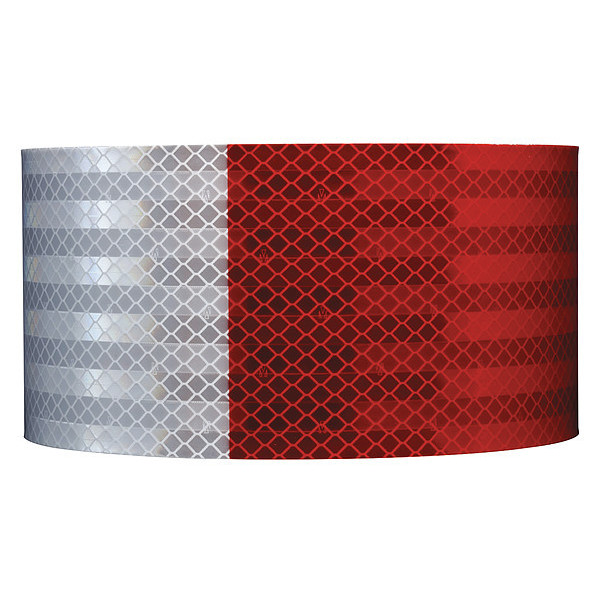 3M Reflective Gate Arm Tape, Red/White GA1616