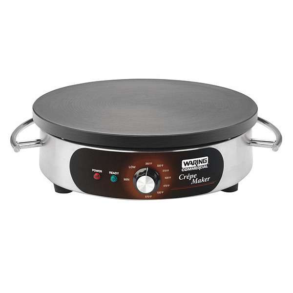 Waring Commercial Electric Crepe Maker, 1800W WSC160X