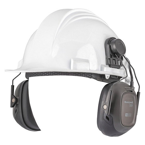 Honeywell Howard Leight Hard Hat Mounted Electronic Ear Muffs, 24 dB, VeriShield 1035153-VS