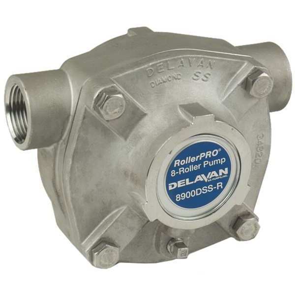 Delavan Ag Pumps Spray Pump, 8-Roller, Housing 304 SS 8900DSS-R