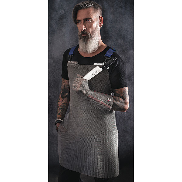 Niroflex Usa Apron, 22" L, 22" W, Silver Color, Universal S4-2222A