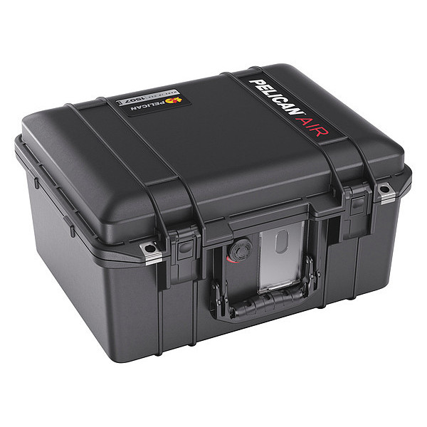 Pelican Prot Air Case, 6.49 in, Press and Pull, Black 015070-0041-110
