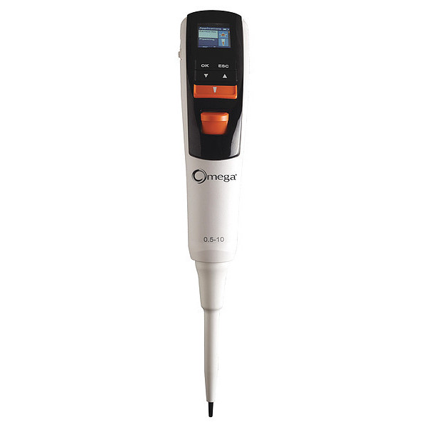 Argos Technologies Electronic Pipette, 0.5 to 10uL 24501-25