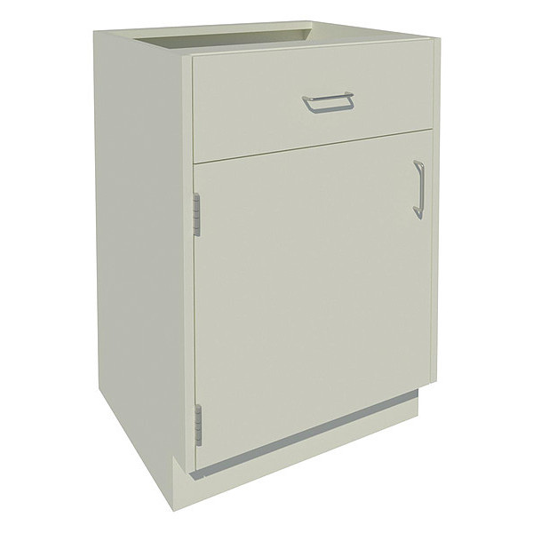 Instock Base Cabinet, 35-1/8" H, Pearl White GRJTP119-24P