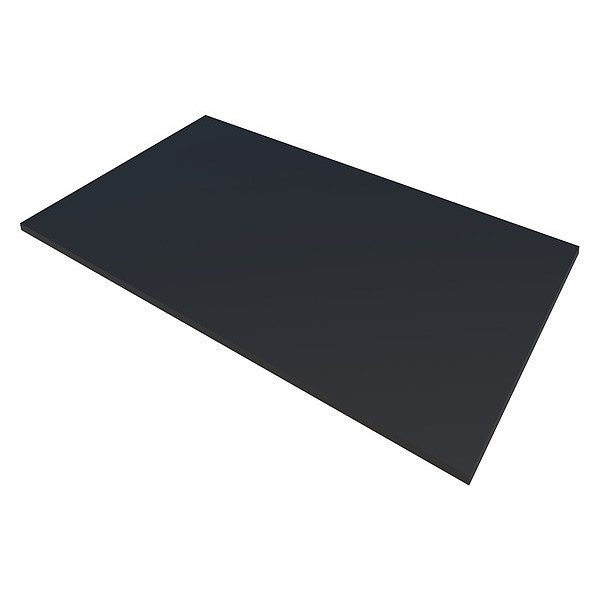 Instock Work Surface, Epoxy, Black GRCMWSSF-E