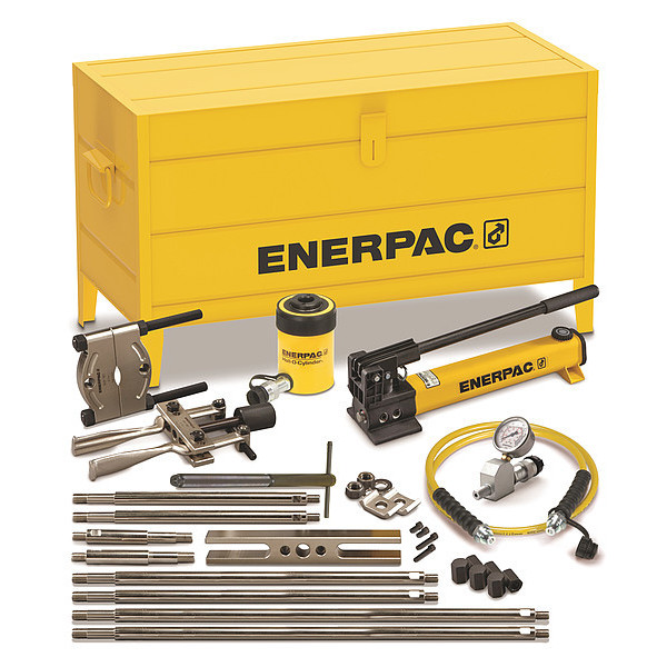 Enerpac BHP261G, 12 Ton, Hydraulic Cross Bearing Puller Set with Hand Pump BHP261G