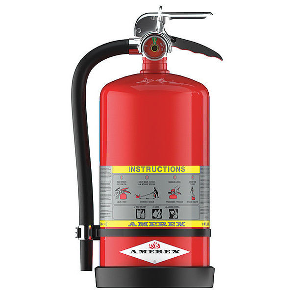 Amerex Fire Extinguisher, 2A:40B:C, Dry Chemical, 13.2031 lb 790
