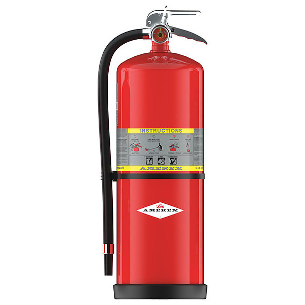 Amerex Fire Extinguisher, 10A:160B:C, Dry Chemical, 30 lb 715