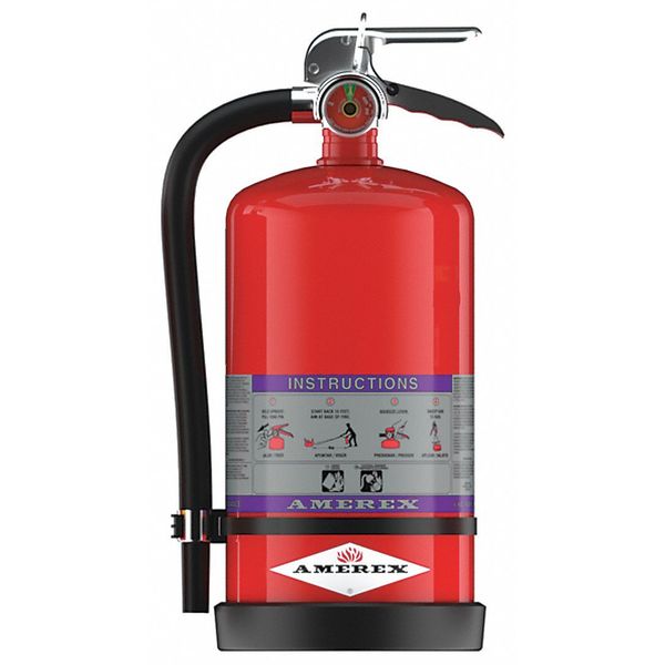 Amerex Fire Extinguisher, 80B:C, Purple K, 13.2031 lb 716