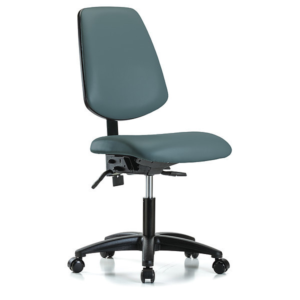 Instock Cleanroom Task Chair, 300 lb. Cap., Vinyl GRVDHCH-MB-RG-RC-8546