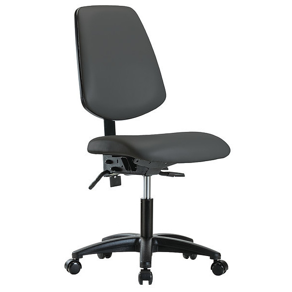 Instock Cleanroom Task Chair, 300 lb. Cap., Vinyl GRVDHCH-MB-RG-RC-8605