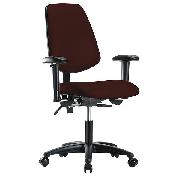 Instock Cleanroom Task Chair, 300 lb. Cap., Vinyl GRVDHCH-MB-RG-RC-8569A1