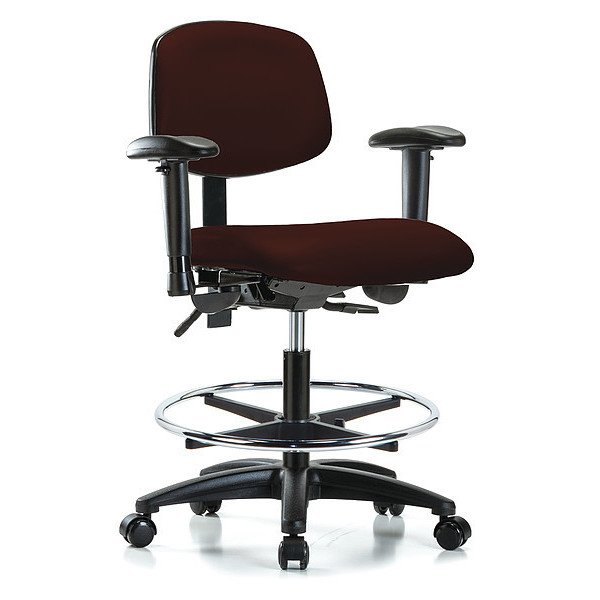 Instock Cleanroom Task Chair, 300 lb. Cap., Vinyl GRVMBCH-RG-CF-RC-8569A1