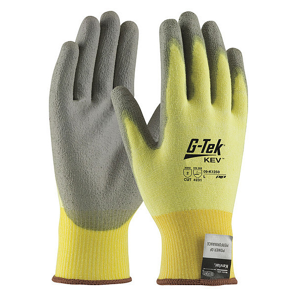Pip Leather Gloves, L, Gunn Cut, PR, PK12 09-K1250/L