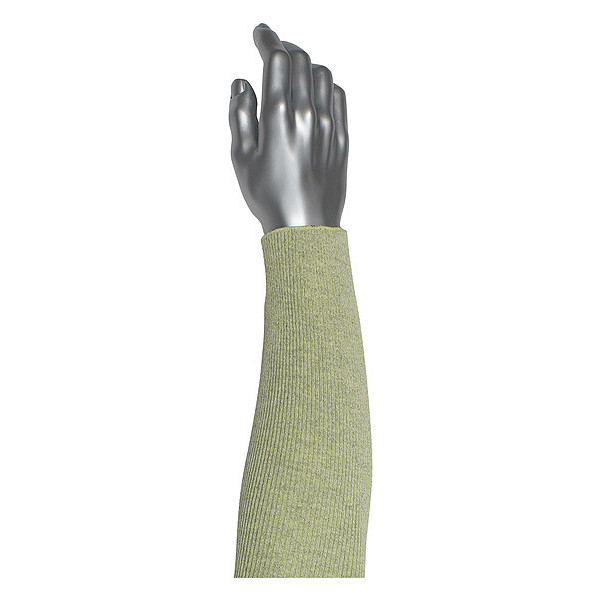 Pip Cut-Resistant Sleeve, Green, Knit Cuff 10-21ACPCB18