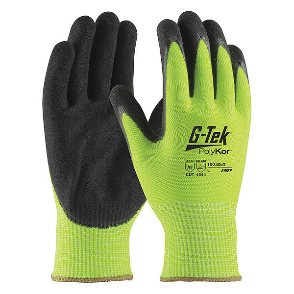Pip Cut-Resistant Gloves, S, 7" L, PR, PK12 16-340LG/S