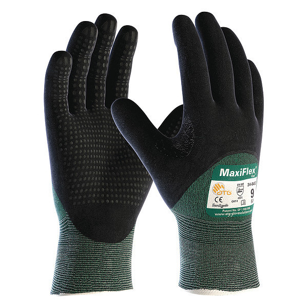 Pip Cut-Resistant Gloves, L, 9" L, PR, PK12 34-8453