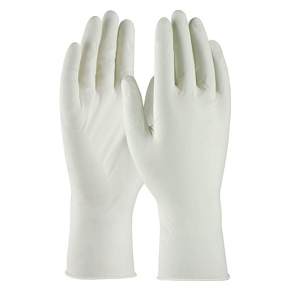 Green Monkey 4 mil Nitrile Biodegradable Disposable Gloves - Powder Free,  9.5 Cuff (100pk) (M)