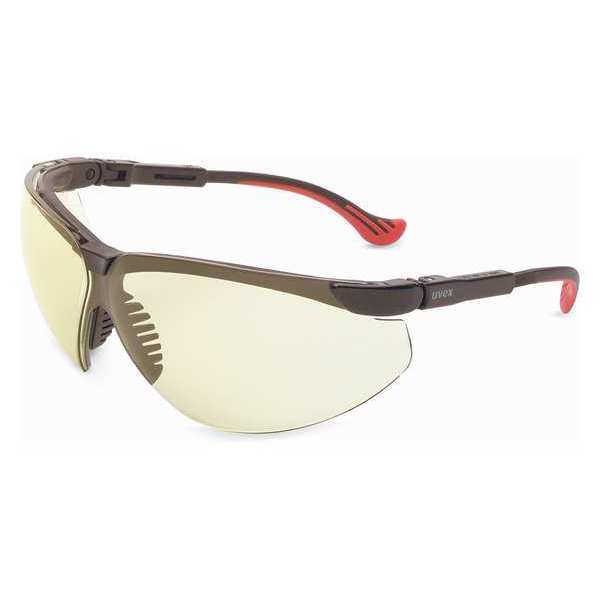 Honeywell Uvex Safety Glasses, SCT-Low IR Anti-Fog, Hydrophilic, Hydrophobic, Scratch-Resistant S3304HS