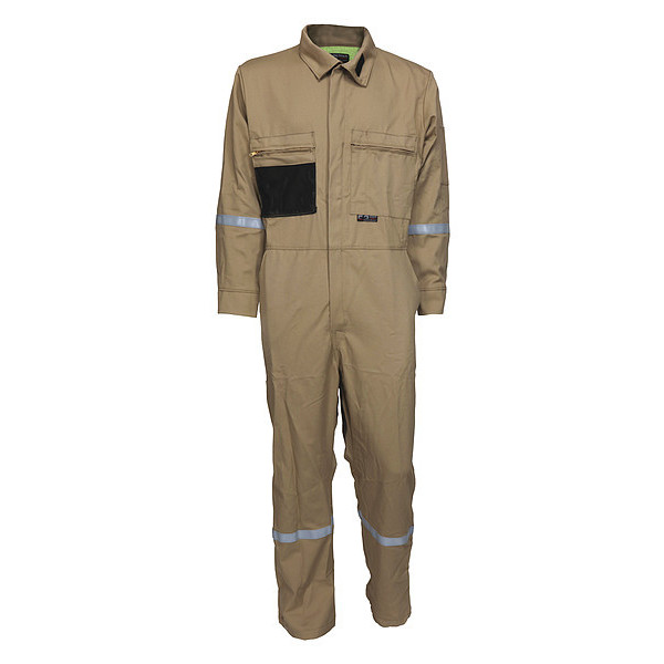 Mcr Safety Flame-Resistant Coverall, 40 Size SBC201340T