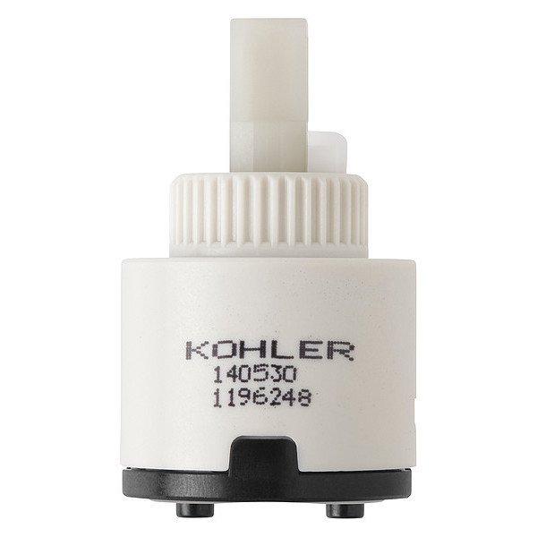 Kohler Ball Valve, White, 2" L, Plastic k-1198201
