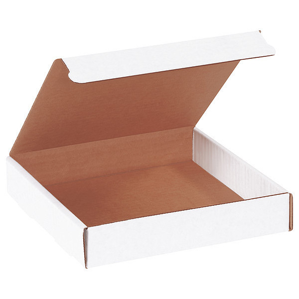 Zoro Select Literature Mailers, 7-3/8" x 7-3/8" x 1-3/8", White, 50/Bundle 55VK27