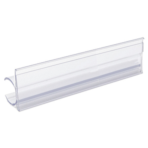 Aigner Index Label Holder, Clear, Slide In, PK25 EP-1256